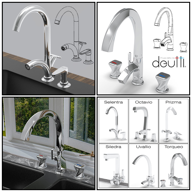 deutti Sanitary Materials 3D Product Design